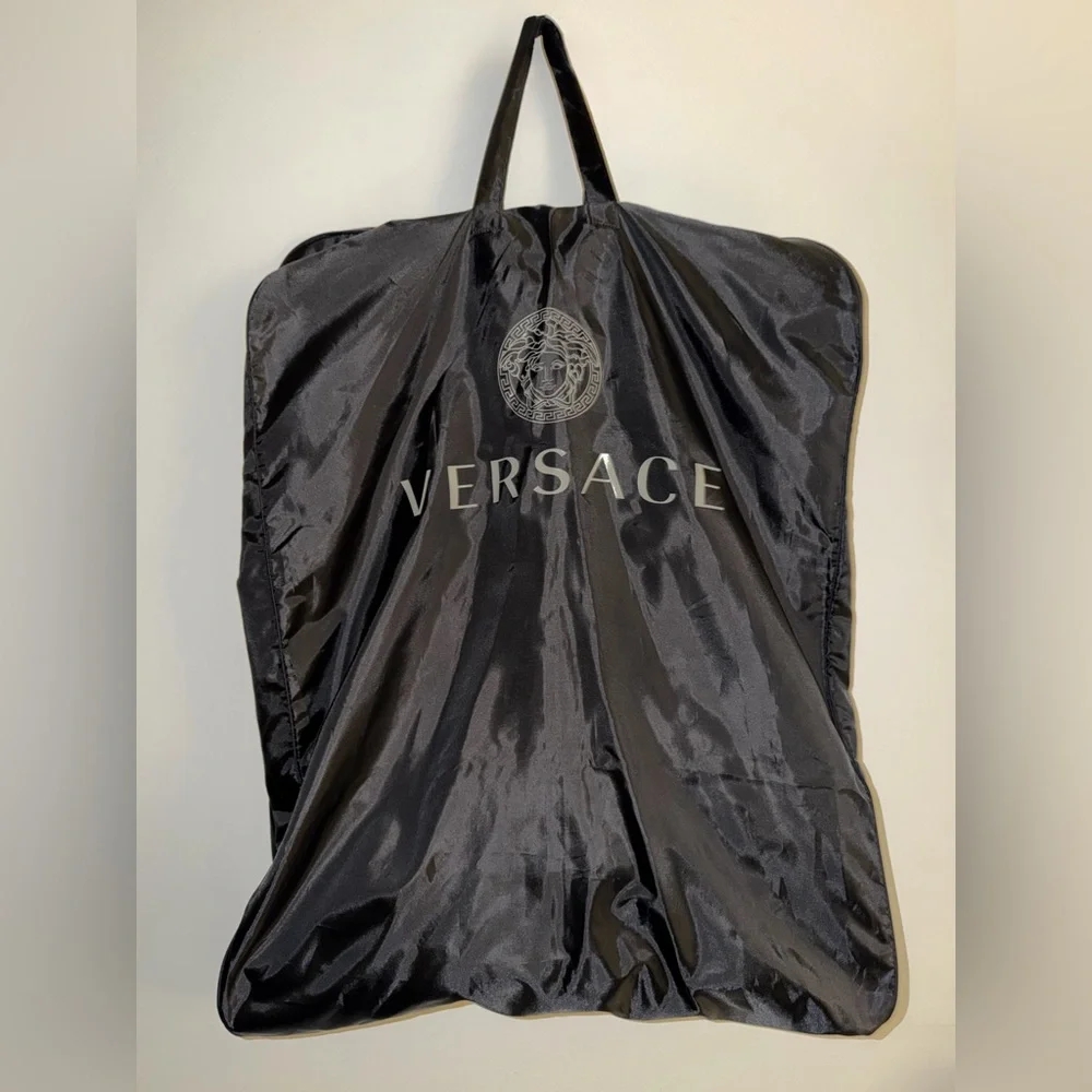 Versace Black & Gold Baroque Bomber Jacket - New with Tag - Small / 38 USA - Picture 14 of 14